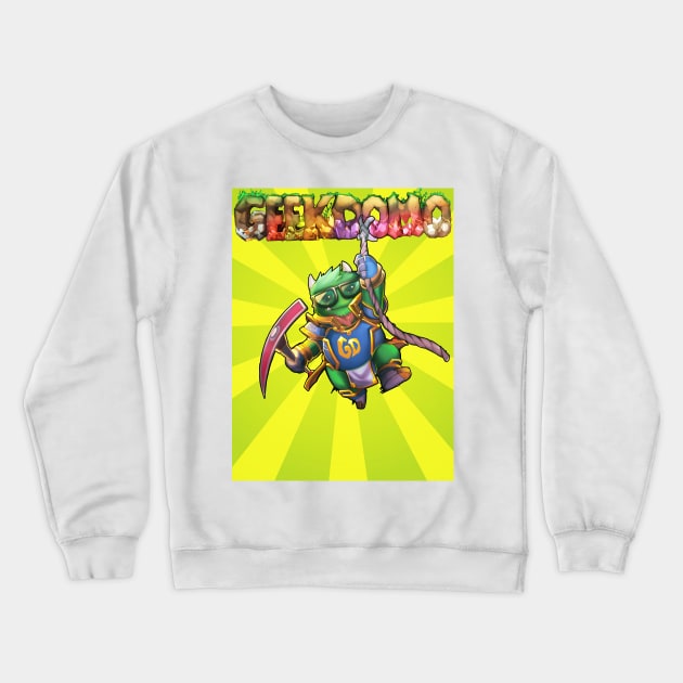 Domo the Explorer Crewneck Sweatshirt by geekdomo